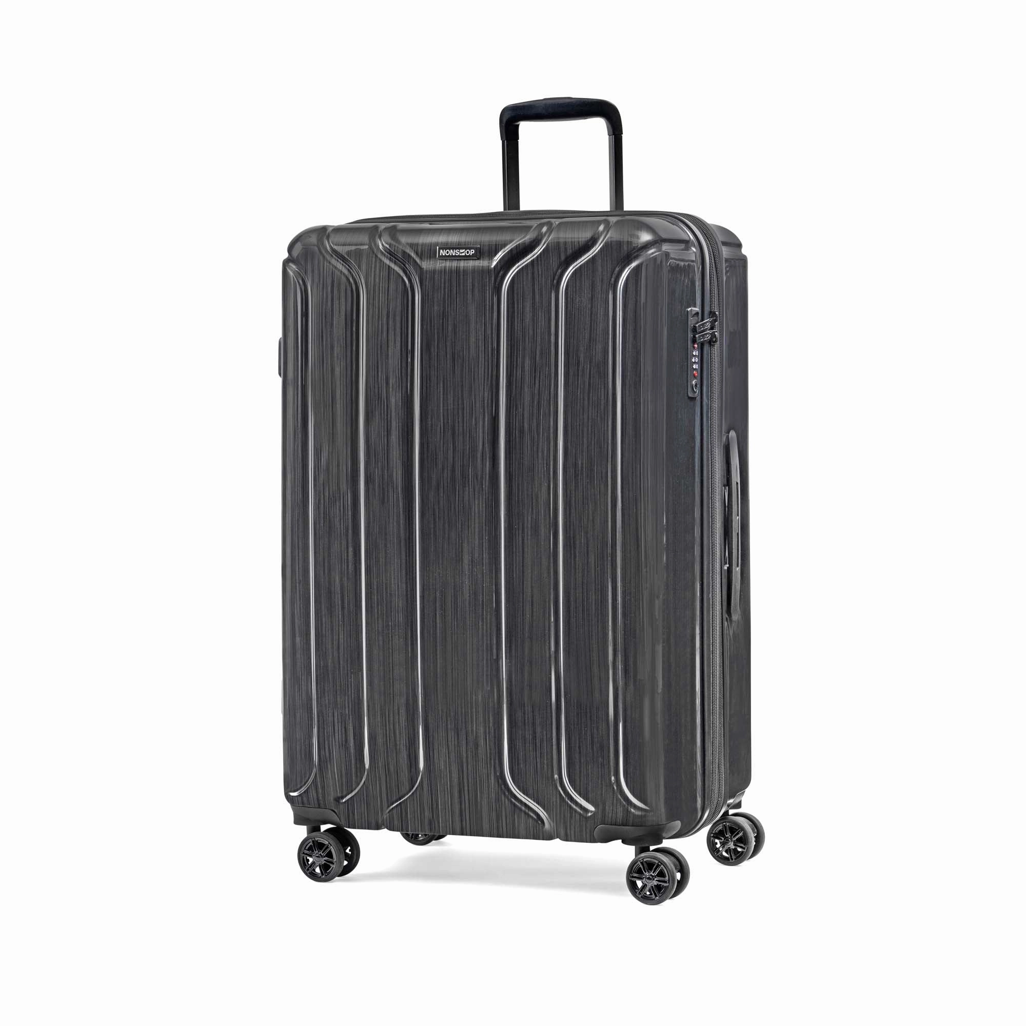 NONSTOP New York Elite 3-Piece Expandable Spinner Luggage Set and 3-Piece Packing Cube Set