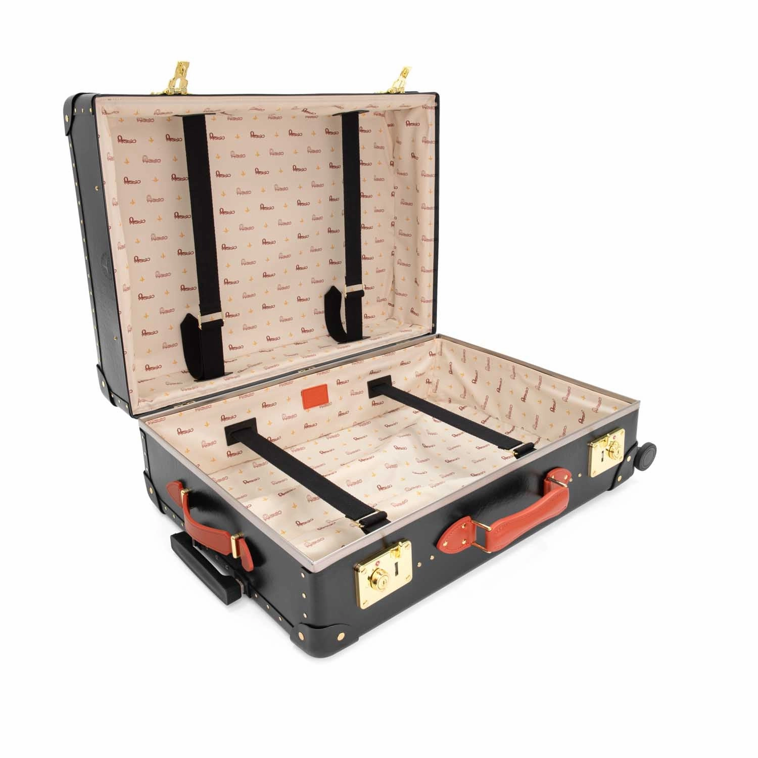 Octopussy  Large Check-In - 4 Wheels | Black/Black/Gold
