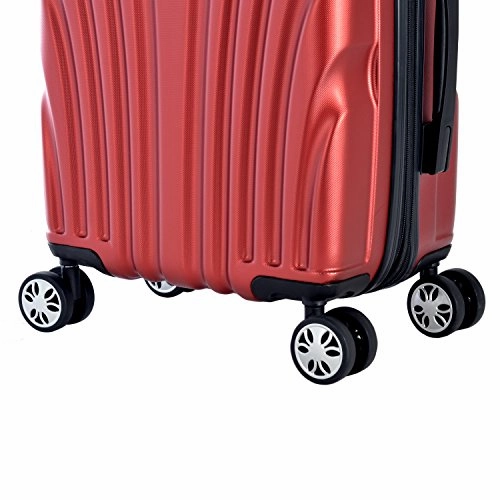 Olympia Vortex 24" Mid-Size Hardcase Spinner, Wine