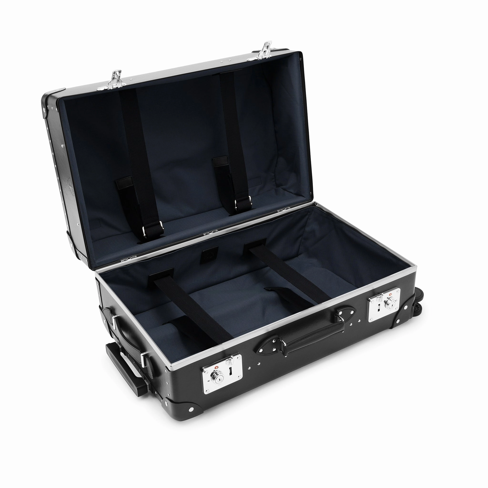 Original  Medium Check-In - 4 Wheels | Black/Black/Chrome