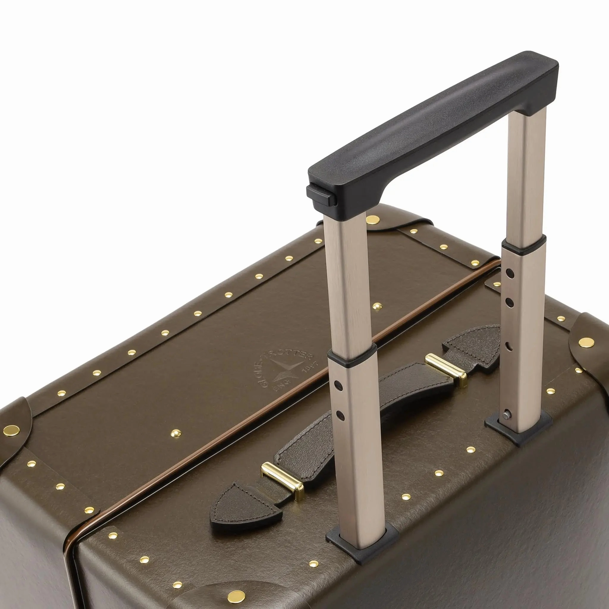 Original  Medium Check-In - 4 Wheels | Brown/Brown/Gold