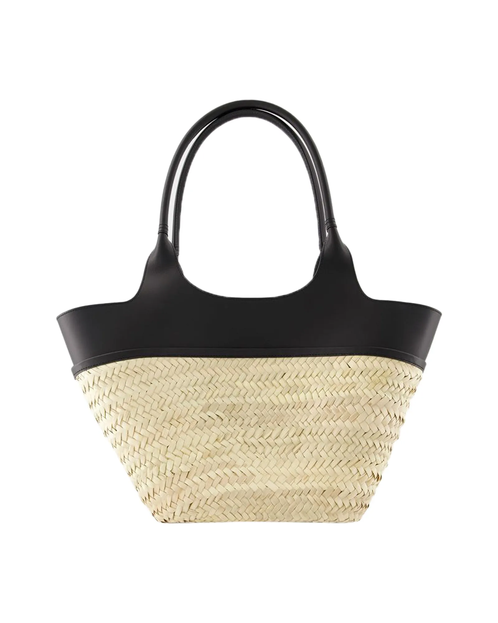 Panier Tanger Shoulder Bag - A.P.C. - Leather - Black