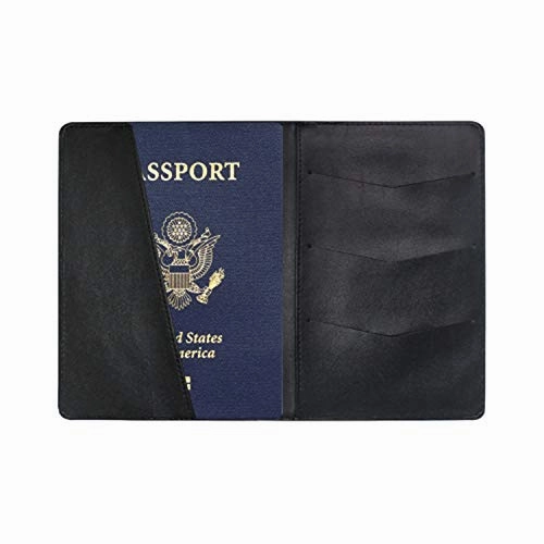 Passport Holder Cover RFID Blocking Case Travelling Passport Cards Carrier Wallet Case Cute Cow