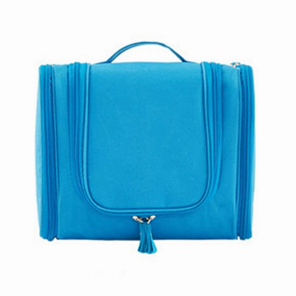 Portable Hanging Toiletry Organizer Bag Foldable Large Capacity Cosmetic Makeup Case Travel