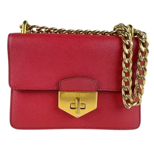 Prada Leather Shoulder Bag (Pre-Owned)