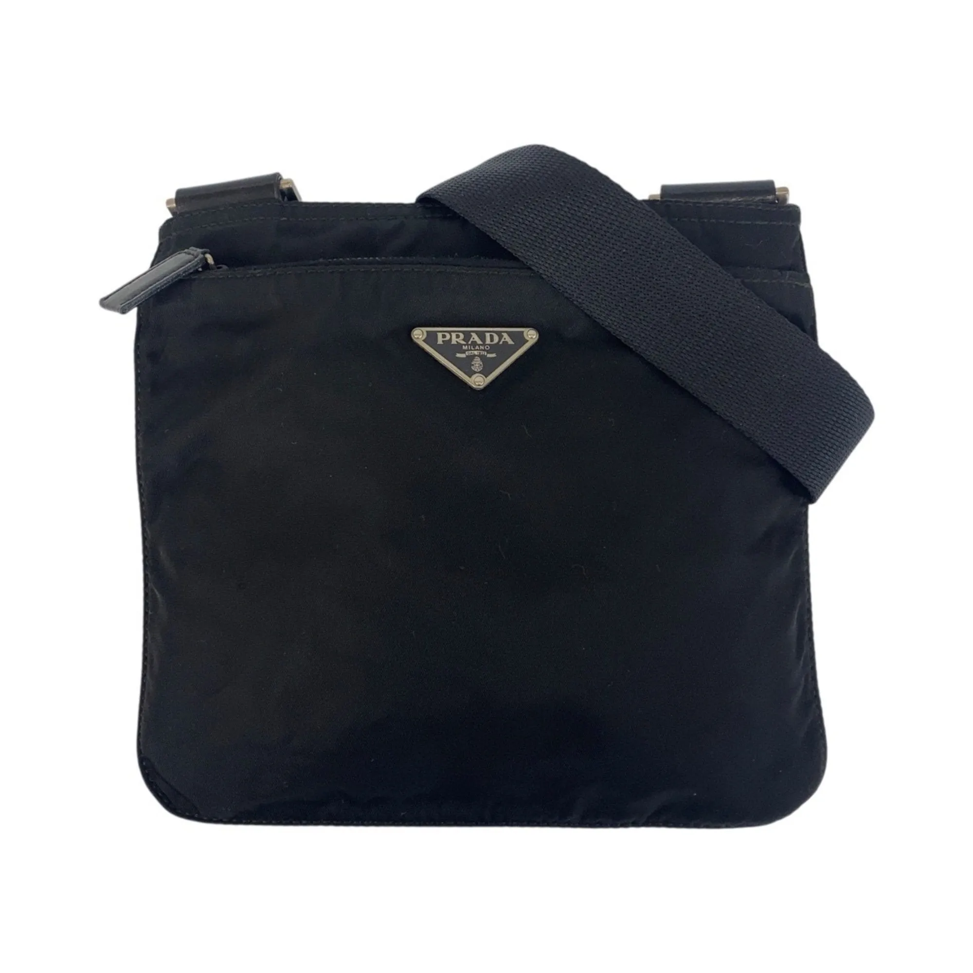 Prada Nylon Pochette Shoulder Bag (Pre-Owned)