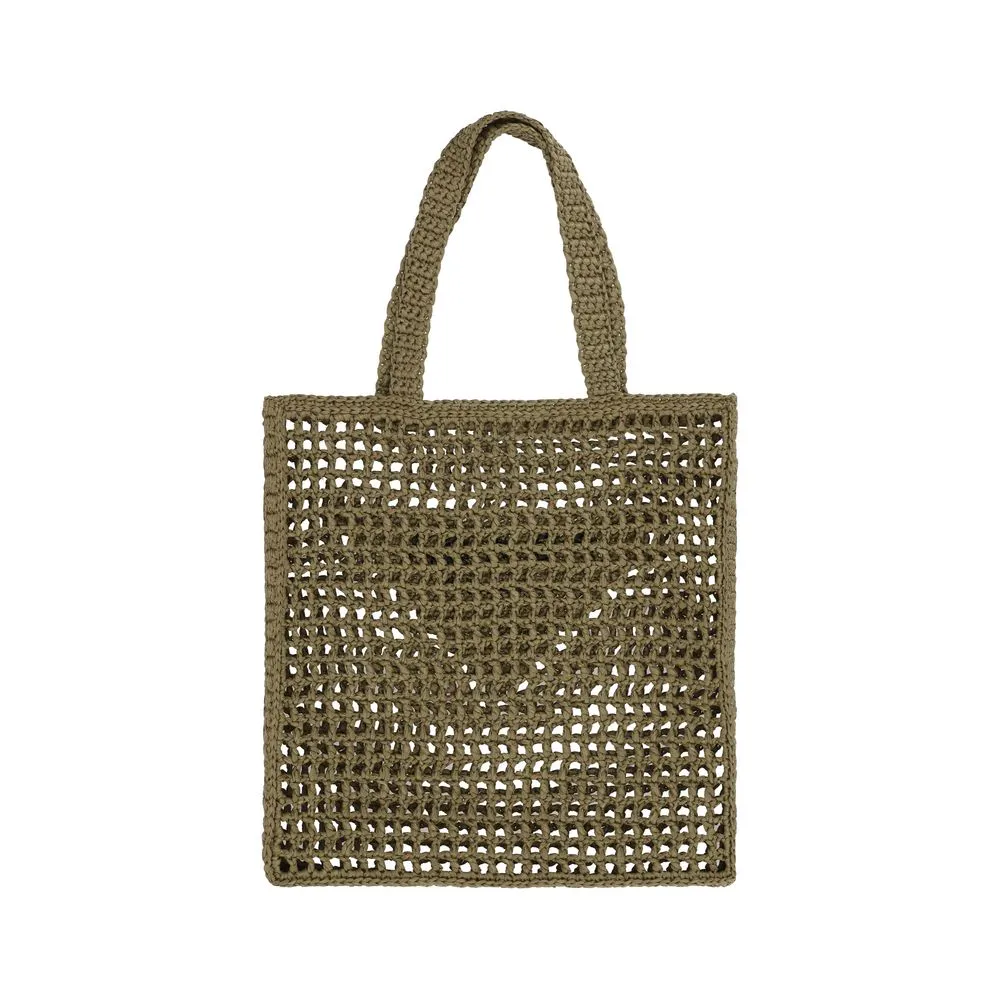 Prada Raffia Shoulder Bag
