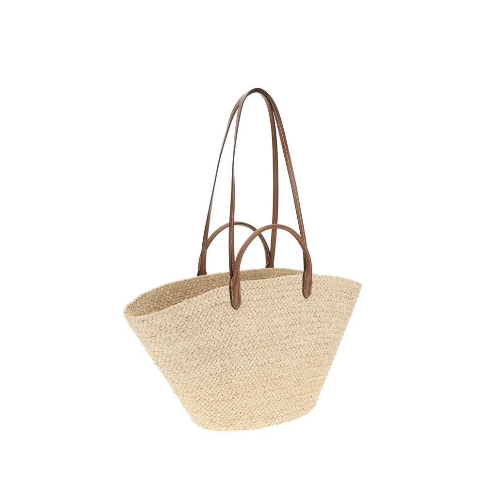 Prada Raffia Tote Bag