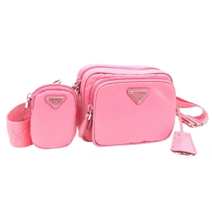 Prada Re-Edition Synthetic Shoulder Bag (Pre-Owned)