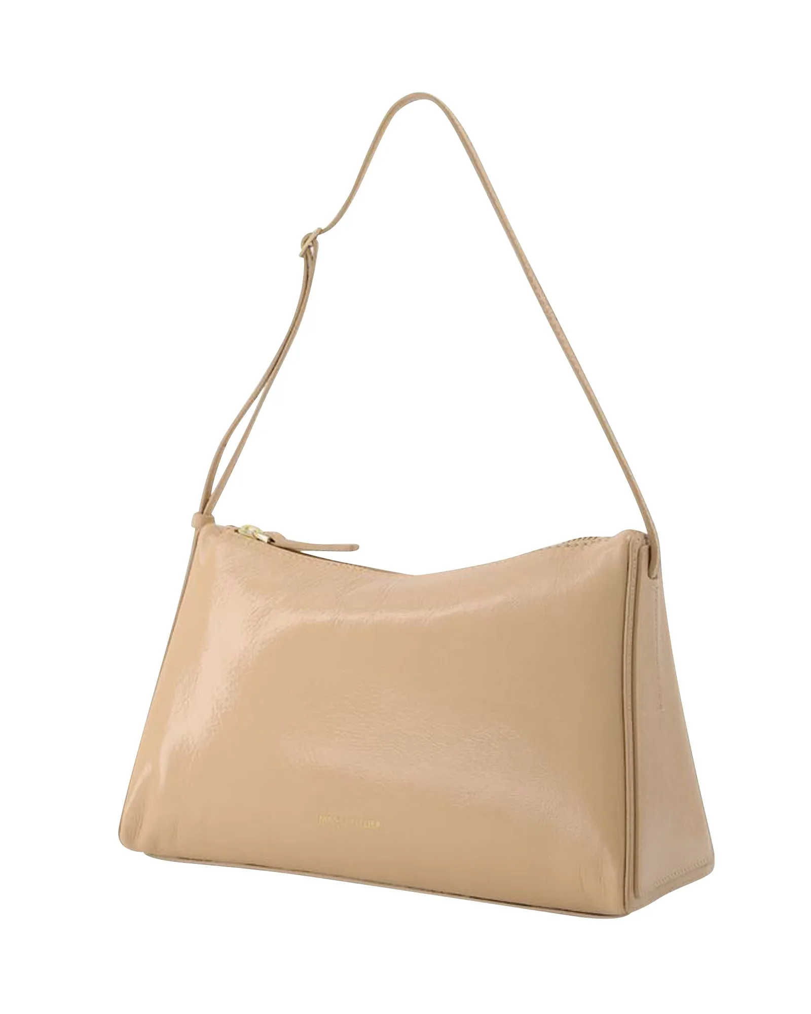 Prism Hobo Bag - Manu Atelier - Beige - Leather