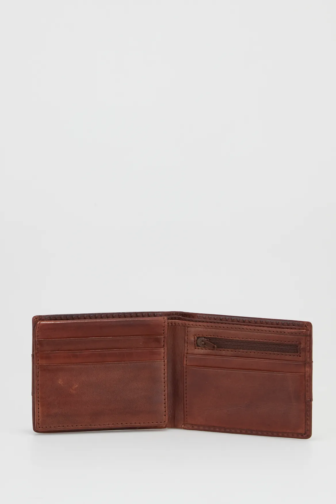 RFID Leather Bifold Wallet