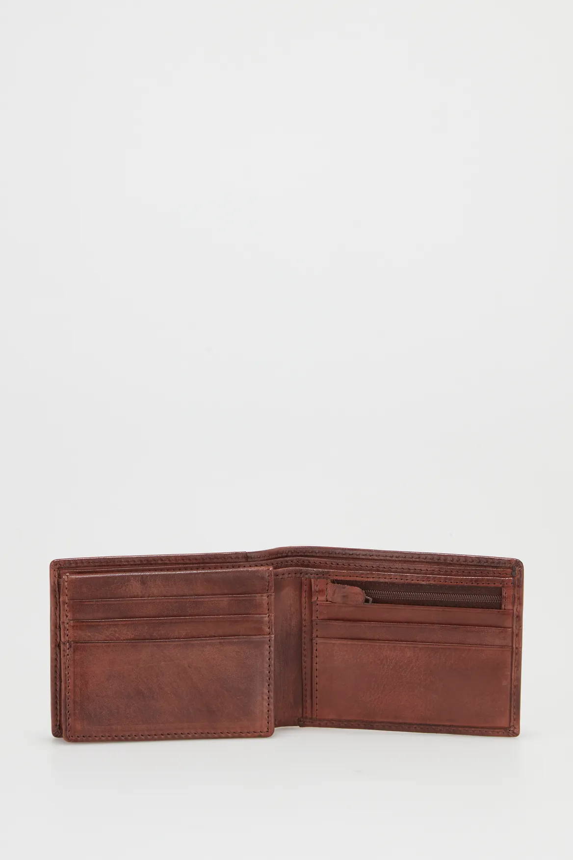 RFID Leather Bifold Wallet