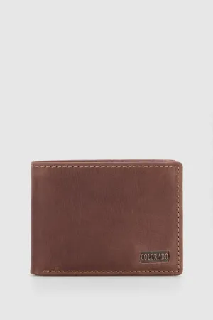 RFID Leather Bifold Wallet