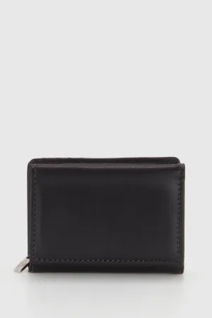 RFID Leather Delux Small Wallet