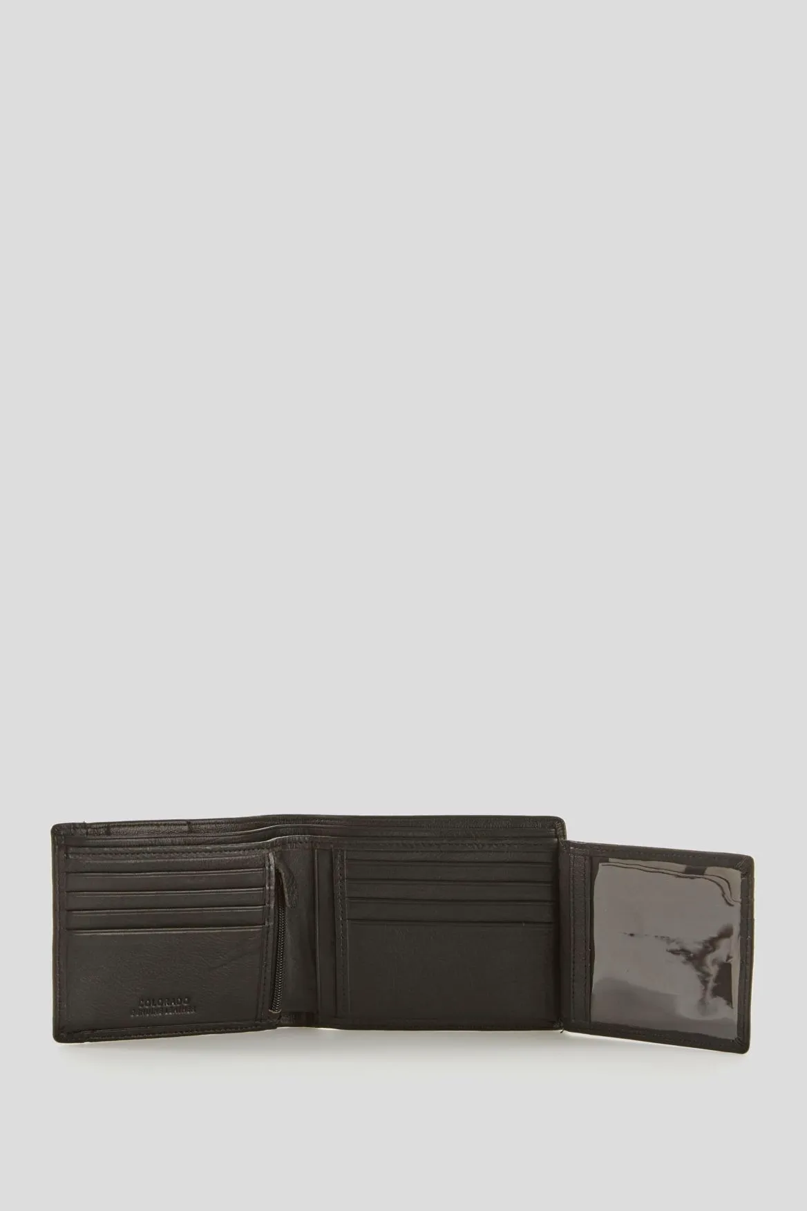 RFID Leather Slip Pocket Wallet