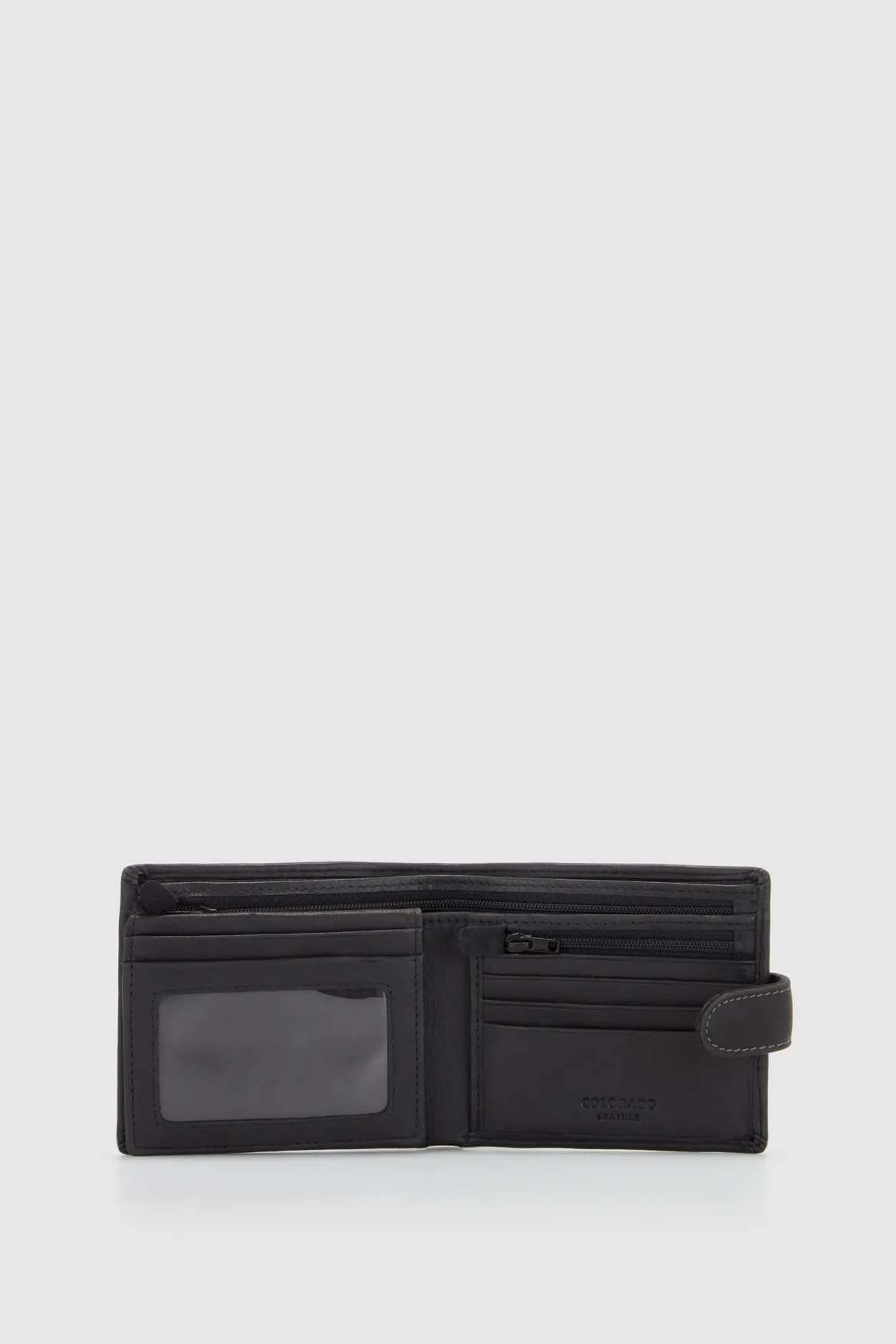 RFID Leather Tab Wallet