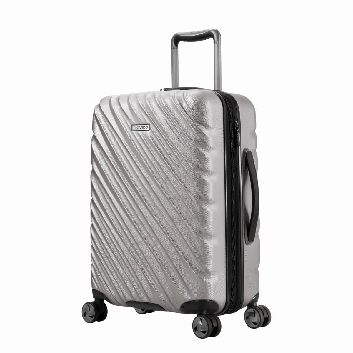 Ricardo Beverly Hills Mojave Expandable Luggage Spinner (Platinum, 2-Piece Set (20, 25))