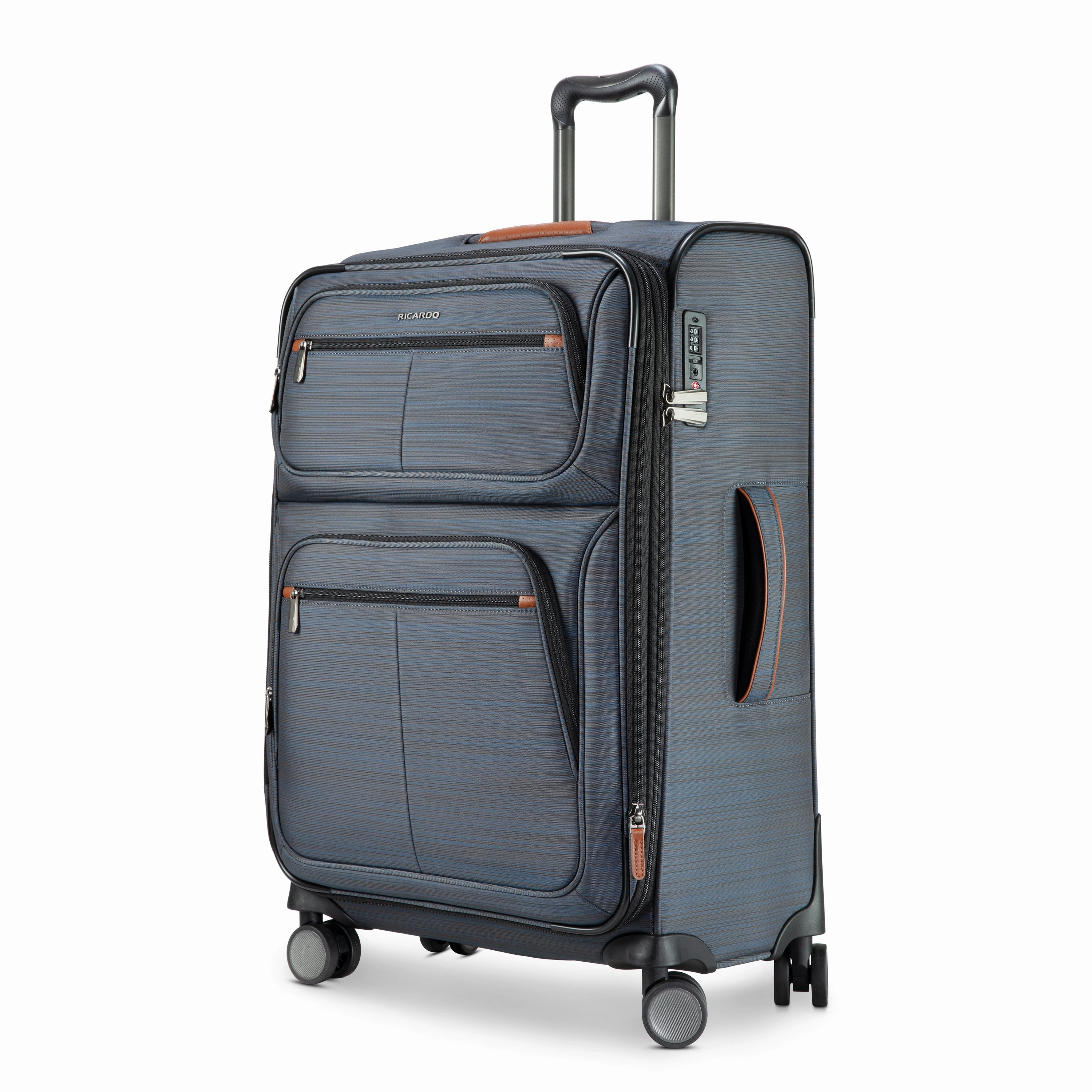 Ricardo Beverly Hills Montecito 2.0 Softside Expandable Luggage with Dual Spinning Wheels, 25" Check In