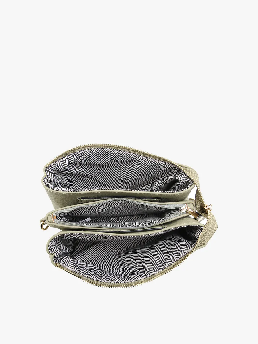 Riley Vegan Canvas Crossbody
