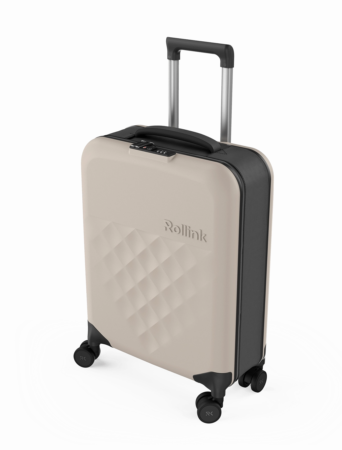 Rollink Flex 360 Collapsible 4-Wheel International Carry-On Luggage