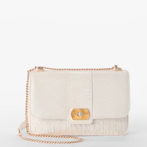 Rosalie Crossbody Sea Salt White Carman