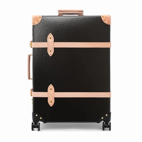 Safari  Large Check-In - 4 Wheels | Brown/Natural/Gold