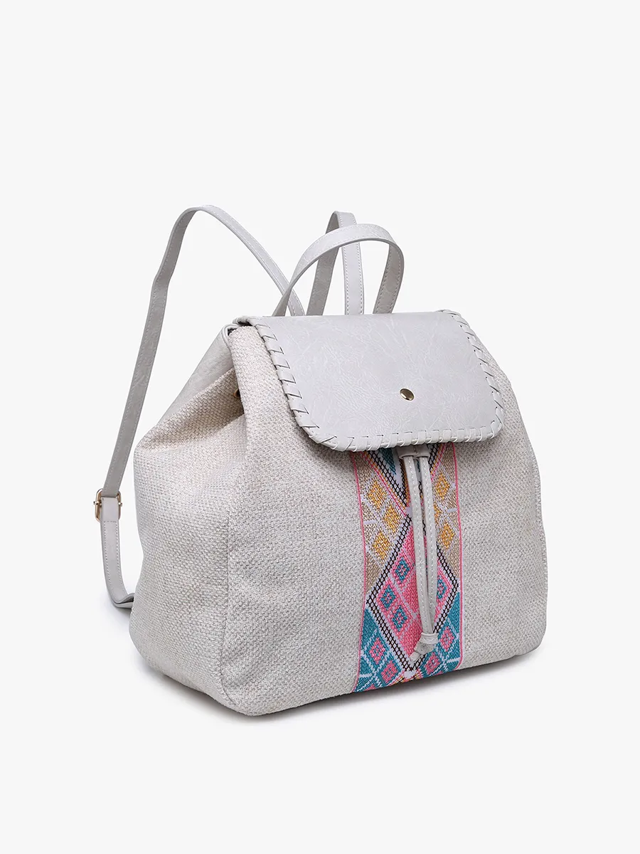 Saffron Vegan Tribal Backpack