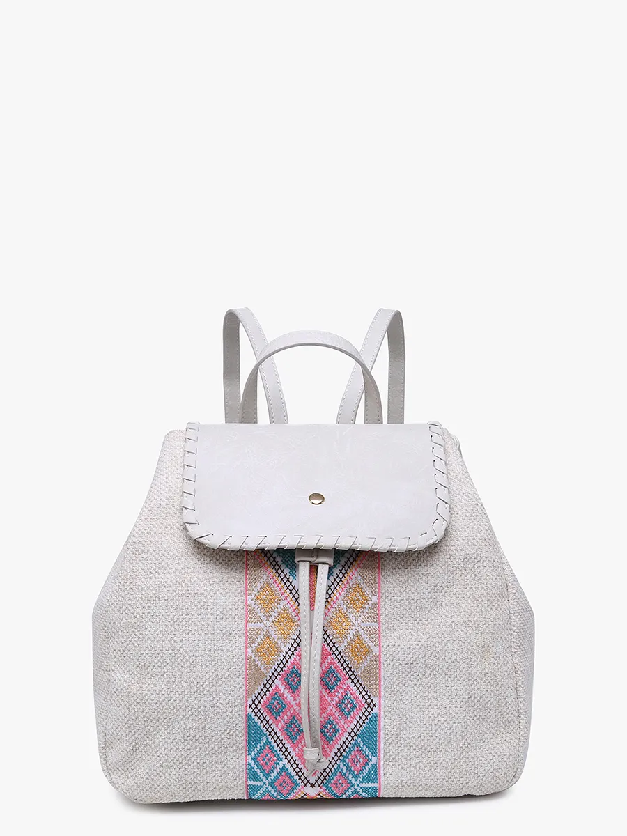 Saffron Vegan Tribal Backpack