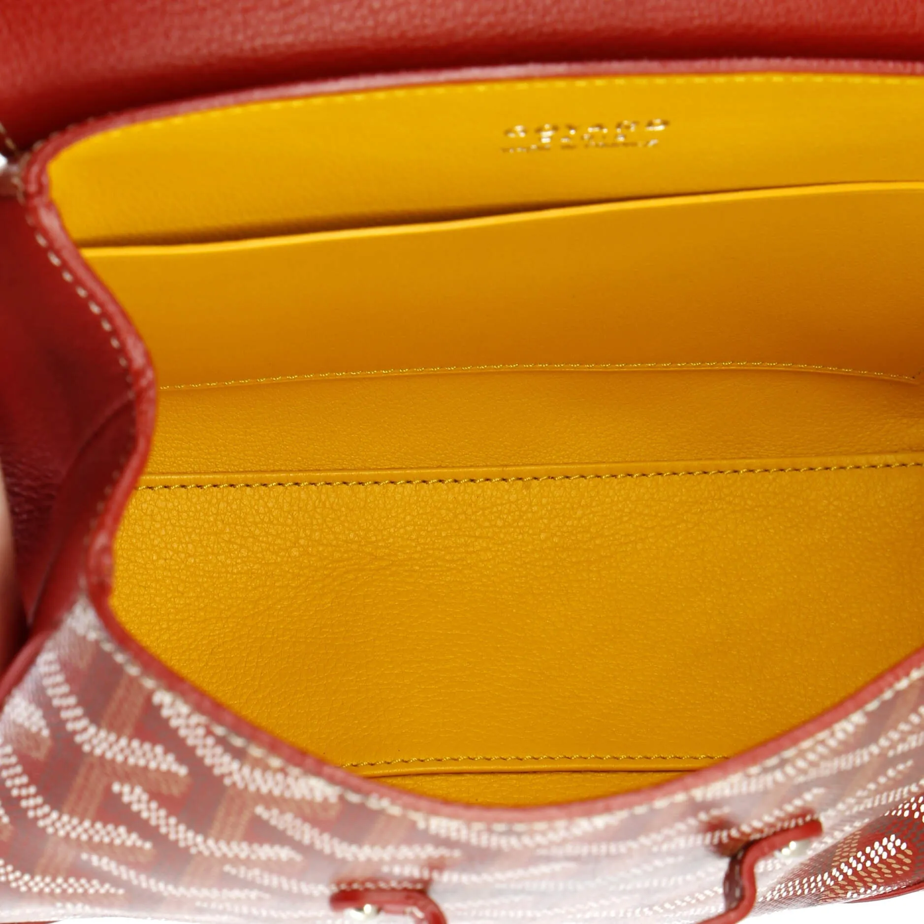 Saigon Top Handle Bag Coated Canvas with Leather Mini