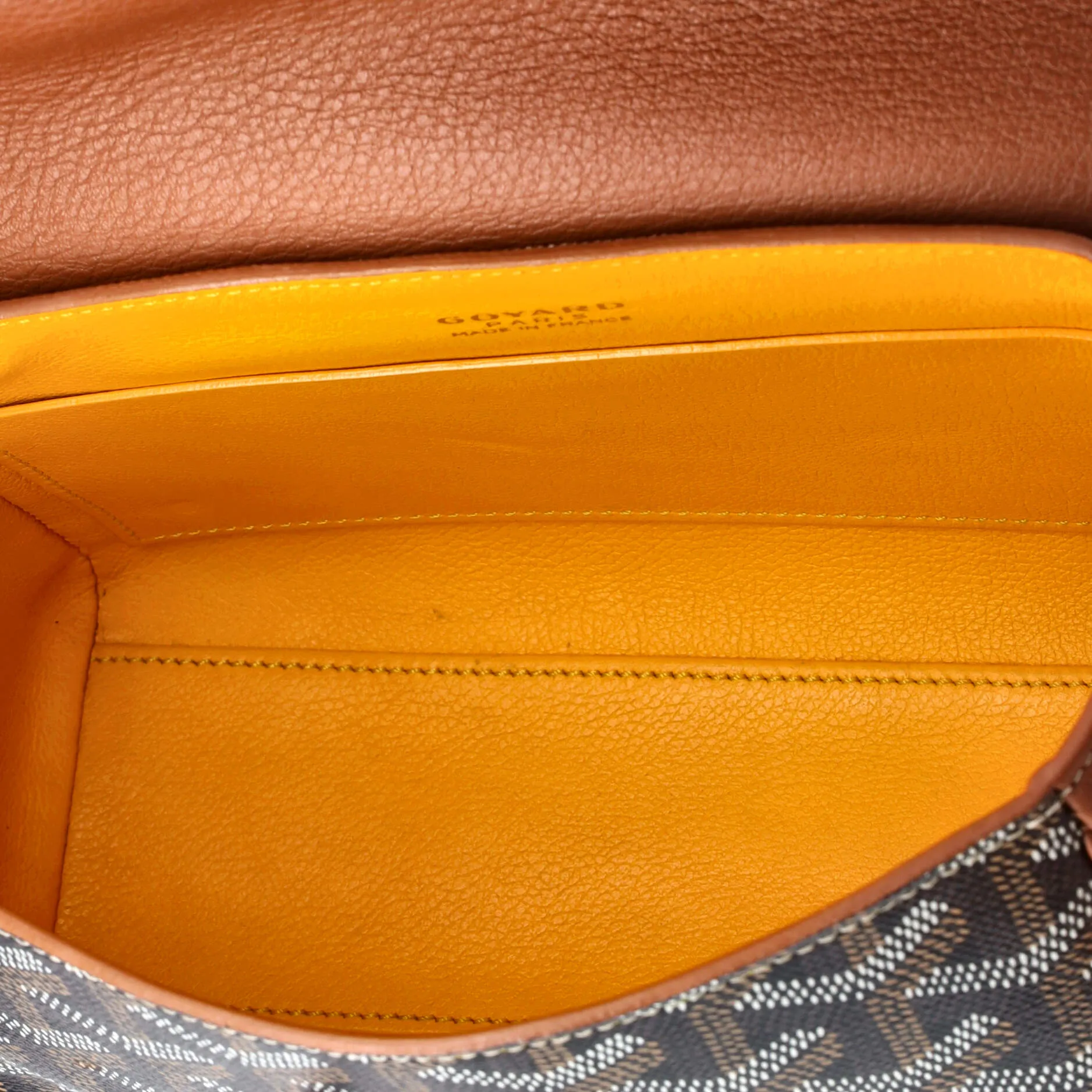 Saigon Top Handle Bag Coated Canvas with Leather Mini