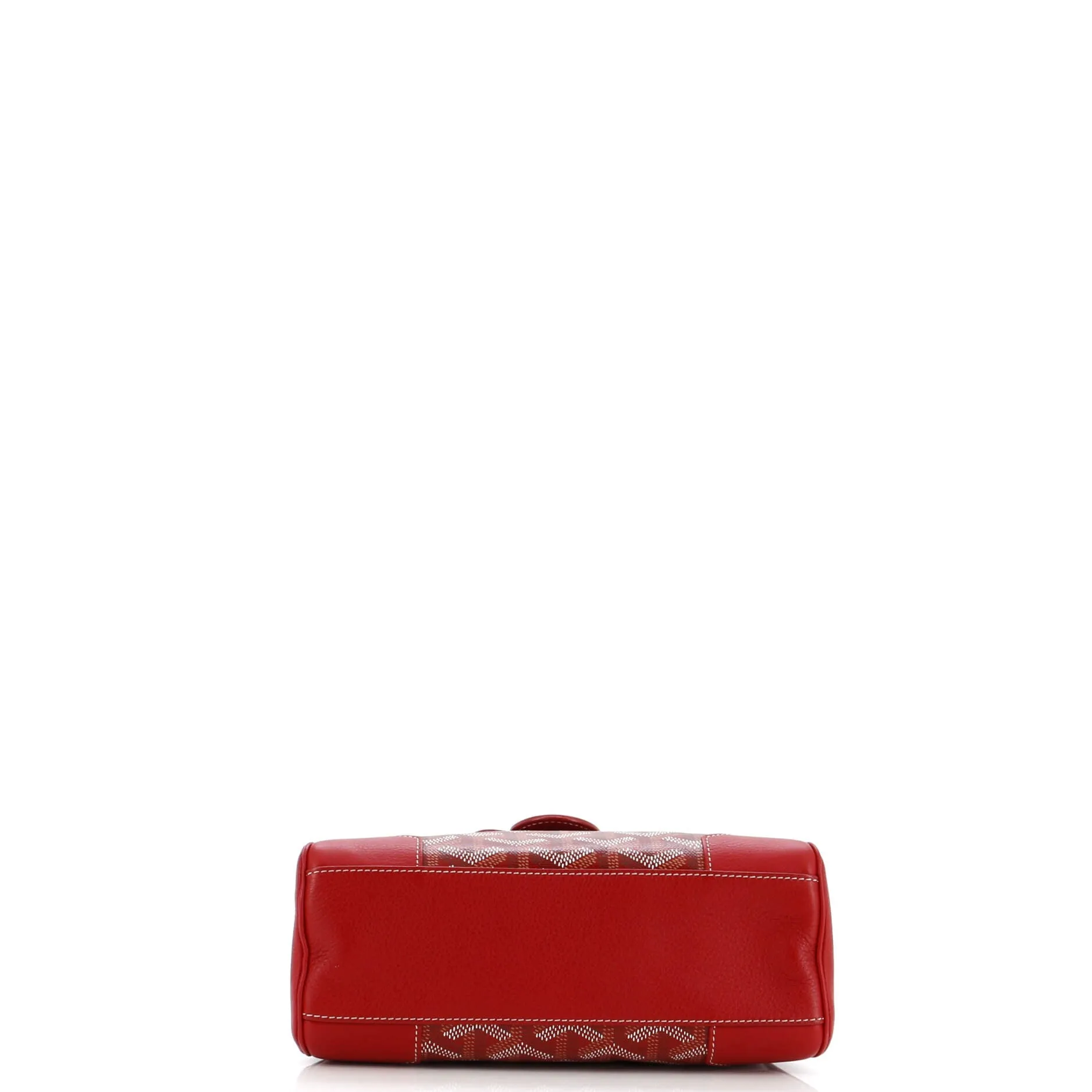 Saigon Top Handle Bag Coated Canvas with Leather Mini