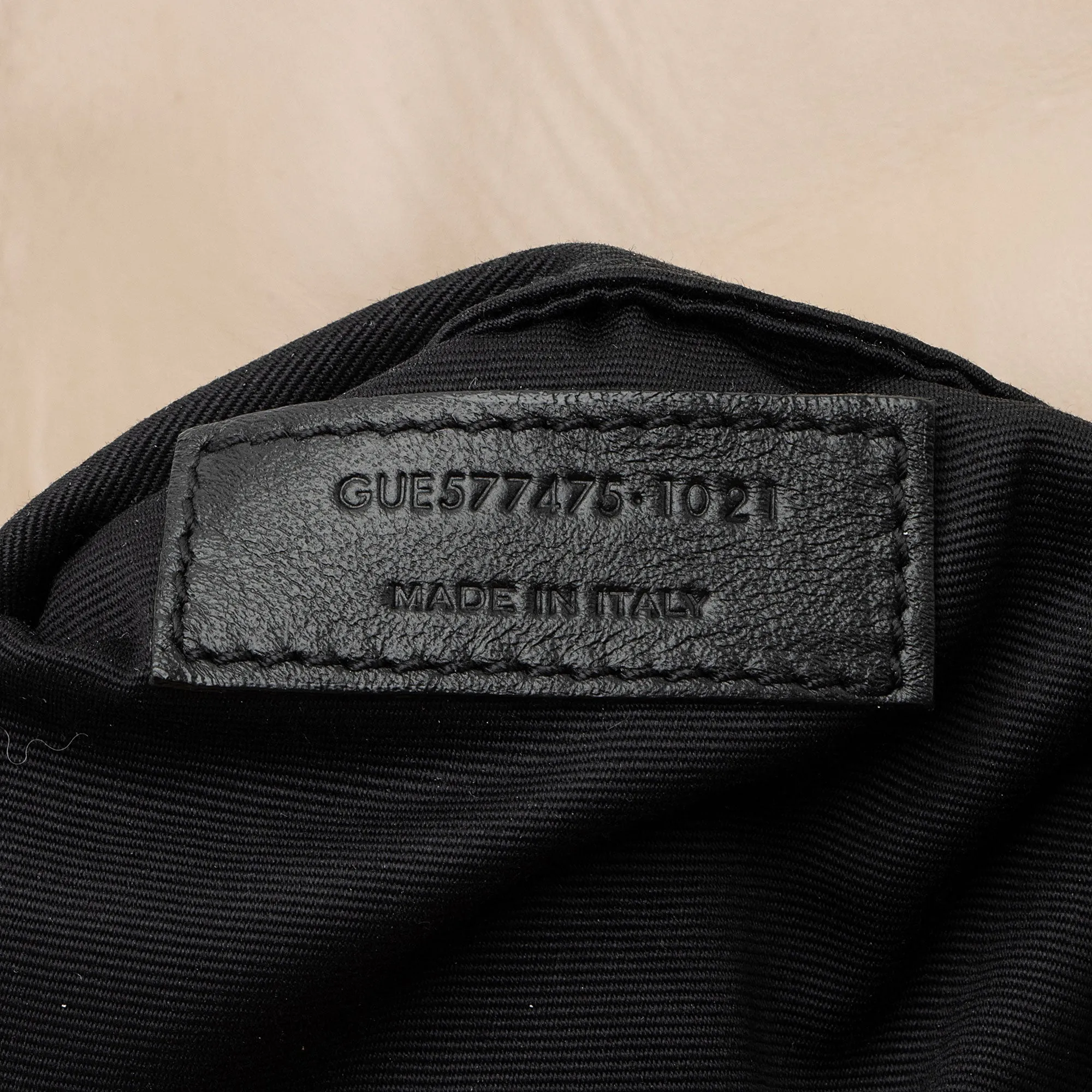 Saint Laurent Lambskin Monogram Puffer LouLou Medium Shoulder Bag