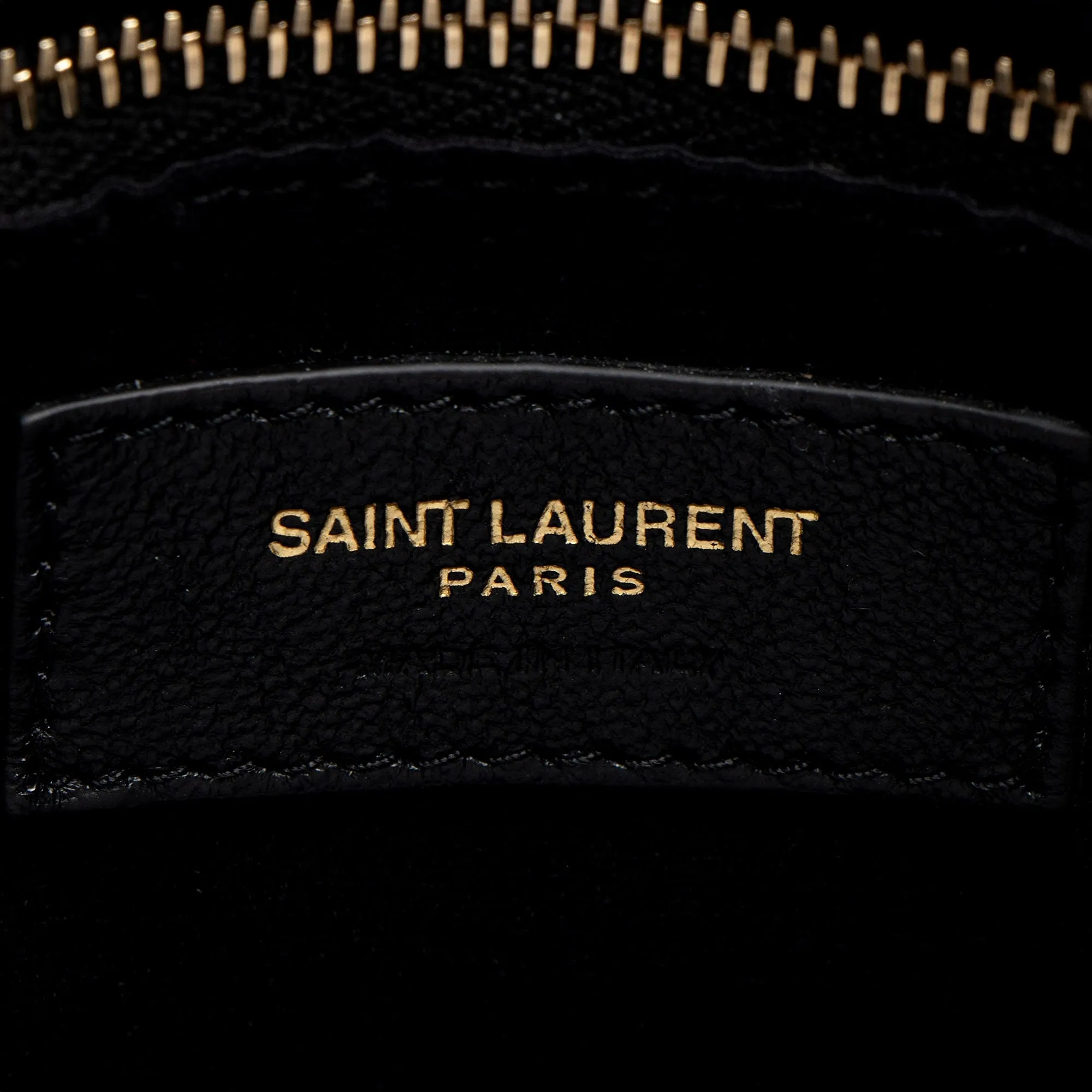 Saint Laurent LouLou Large Matelass?? Lambskin Black Shoulder Crossbody Bag