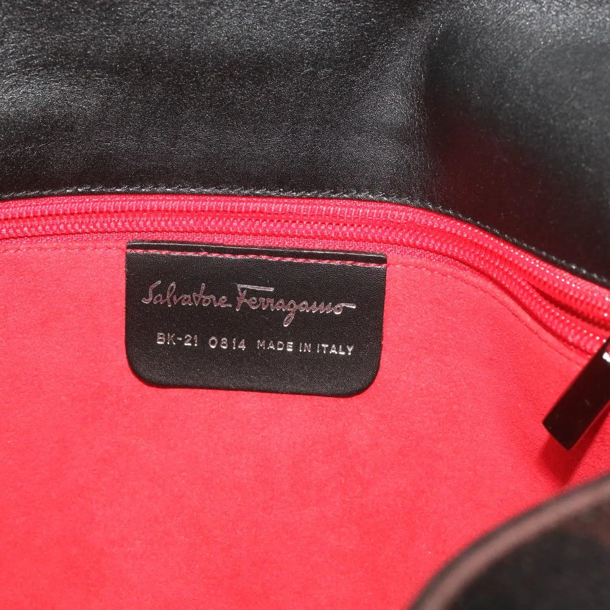 Salvatore Ferragamo Gancini  Canvas Shoulder Bag (Pre-Owned)