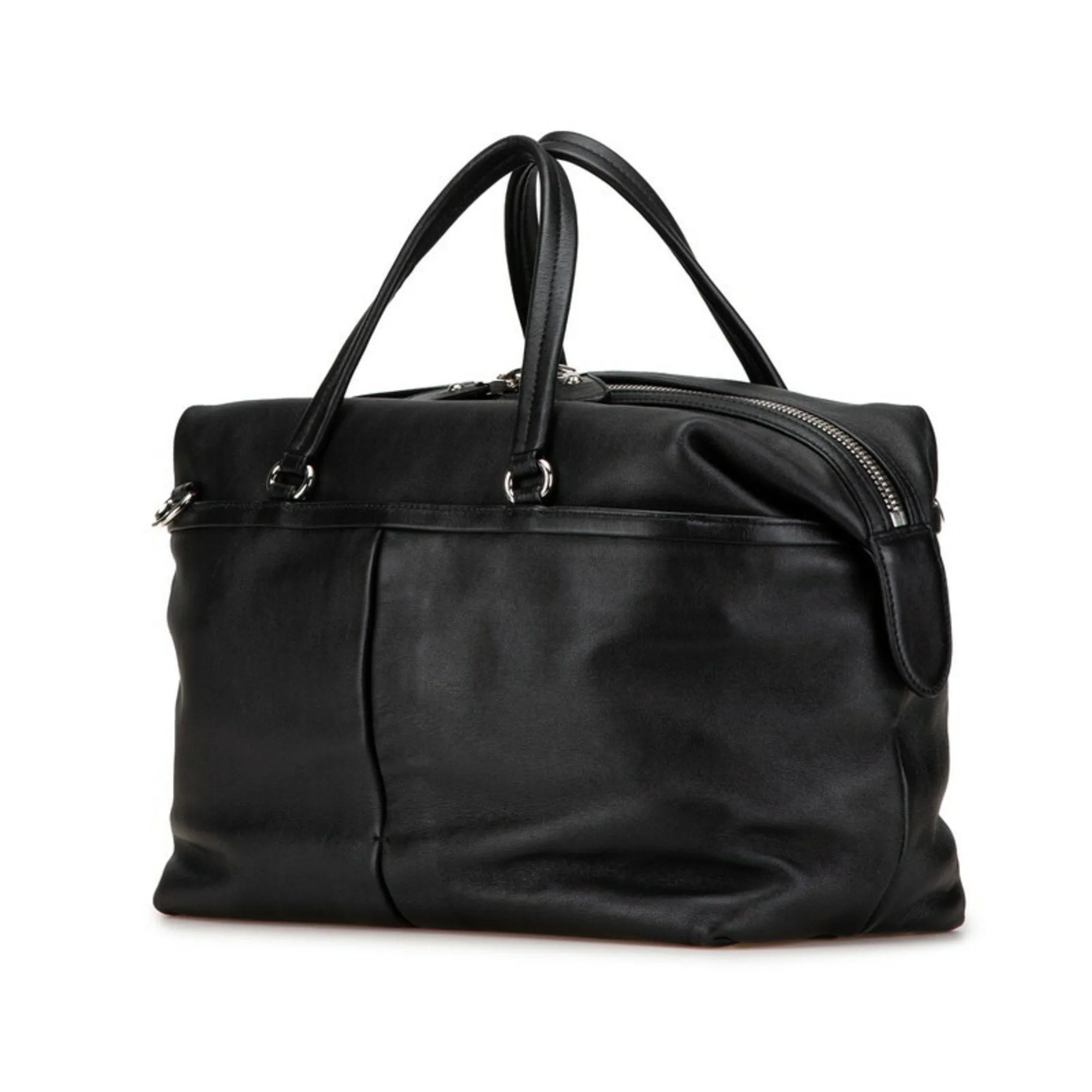 Salvatore Ferragamo Leather Handbag Shoulder Bag (Pre-Owned)