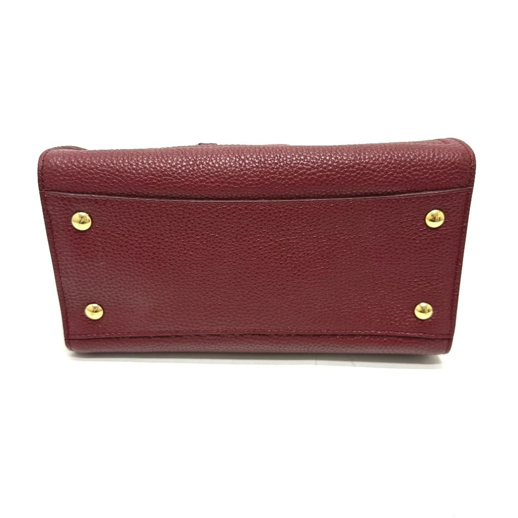 Salvatore Ferragamo Leather Handbag Shoulder Bag (Pre-Owned)