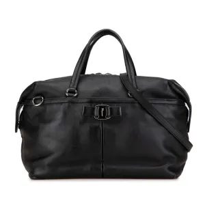 Salvatore Ferragamo Leather Handbag Shoulder Bag (Pre-Owned)