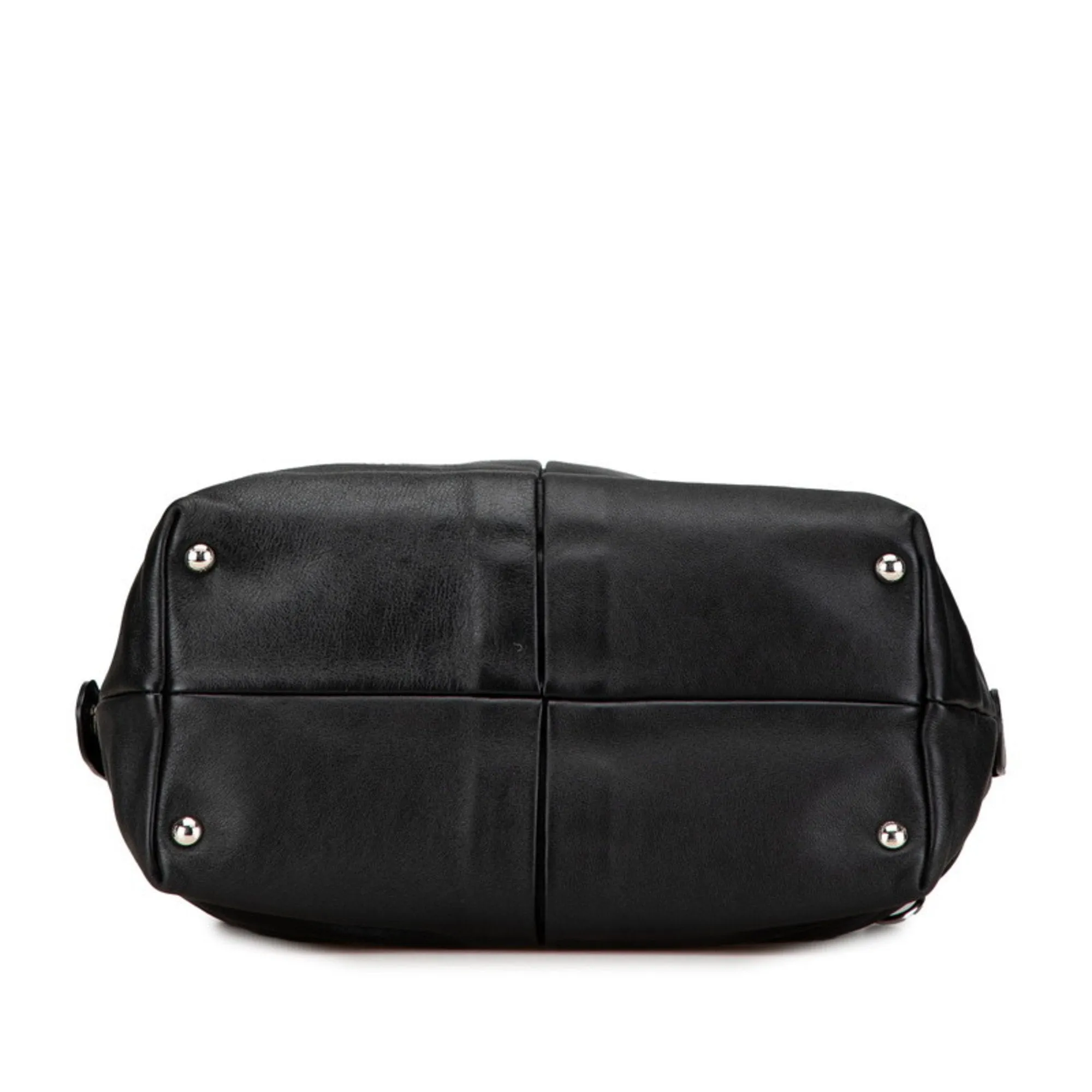 Salvatore Ferragamo Leather Handbag Shoulder Bag (Pre-Owned)