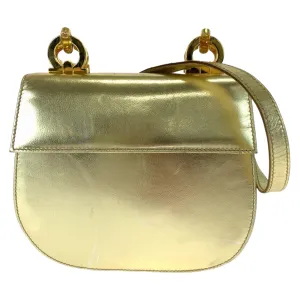 Salvatore Ferragamo Leather Pochette Shoulder Bag (Pre-Owned)