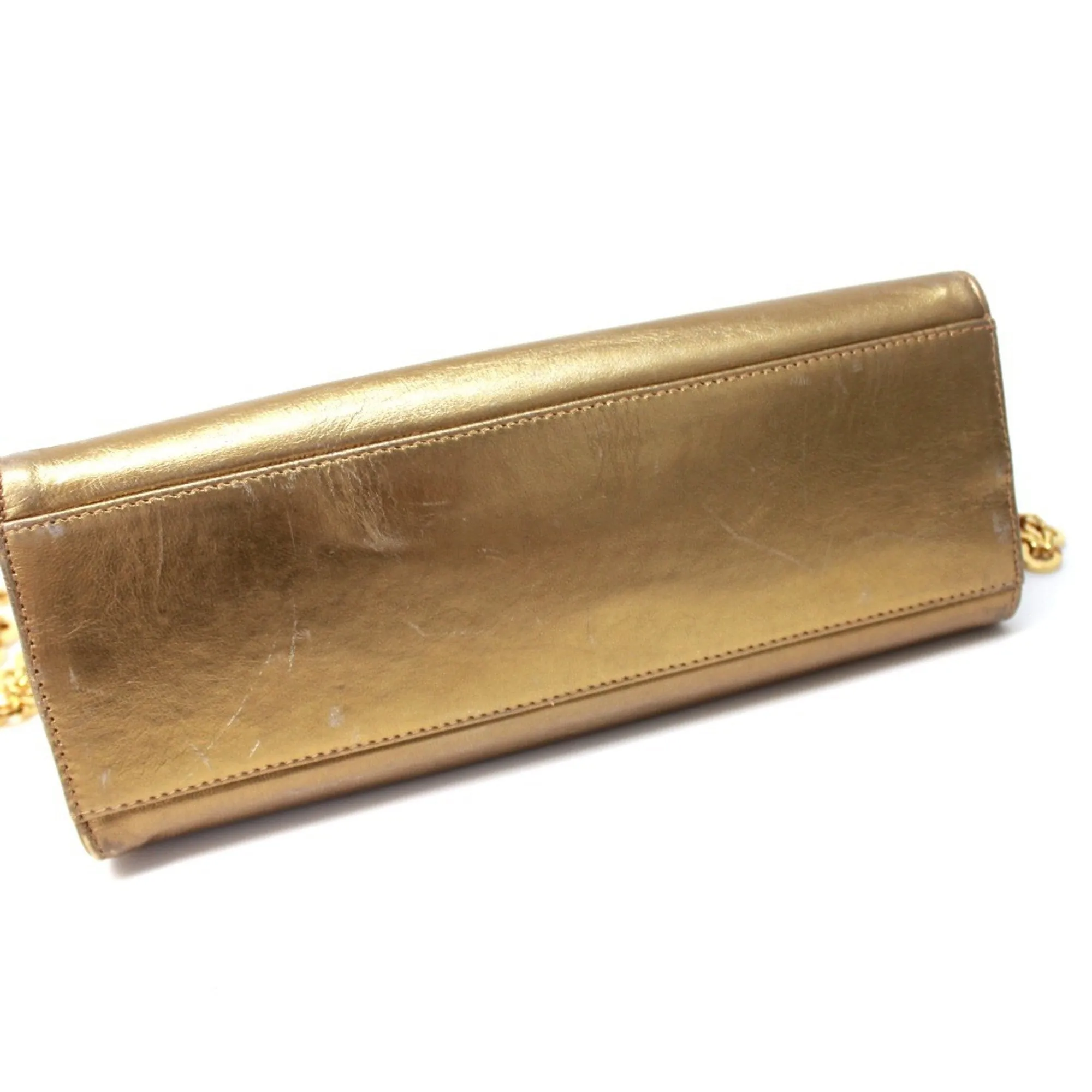 Salvatore Ferragamo Leather Shoulder Bag (Pre-Owned)