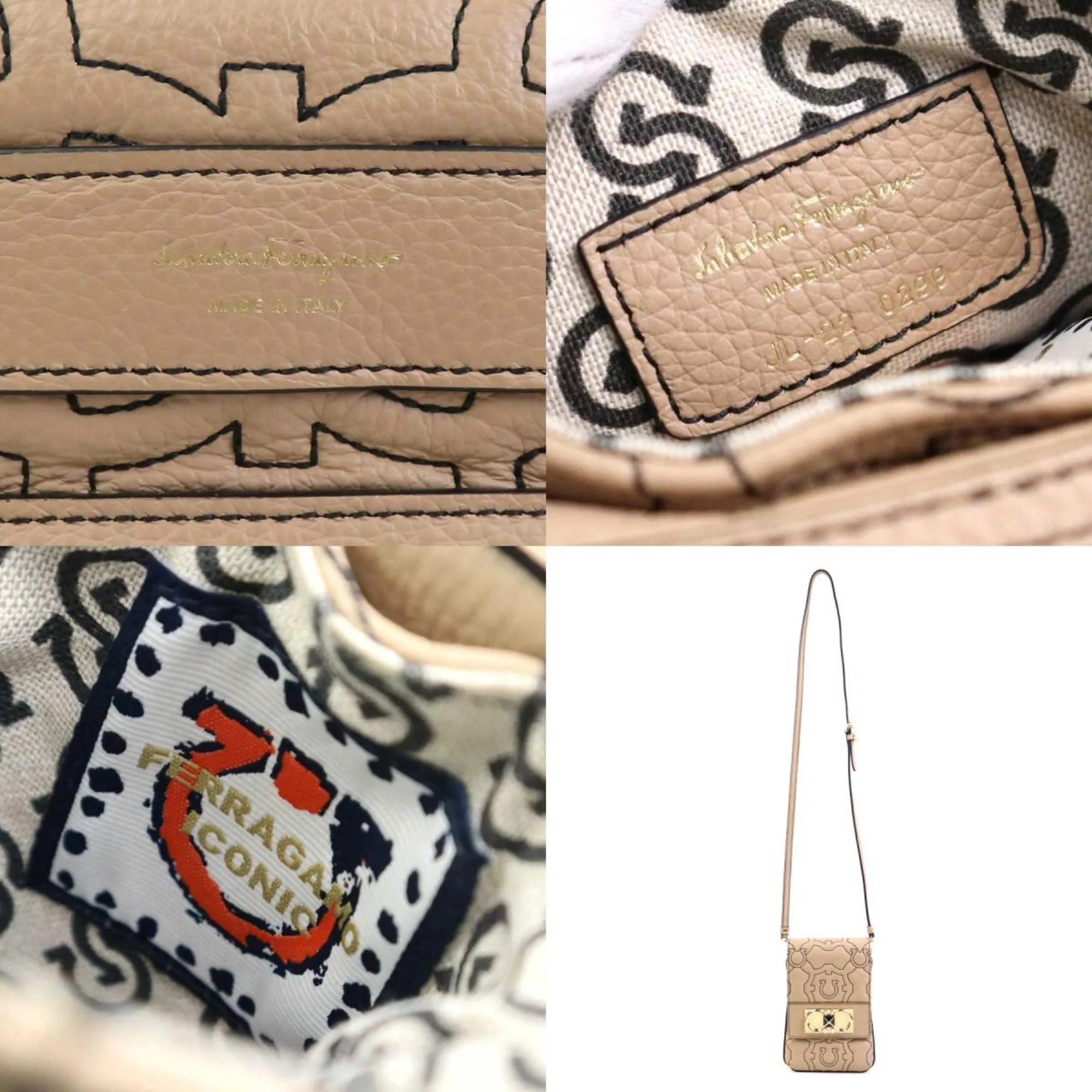 Salvatore Ferragamo  Leather Shoulder Bag (Pre-Owned)