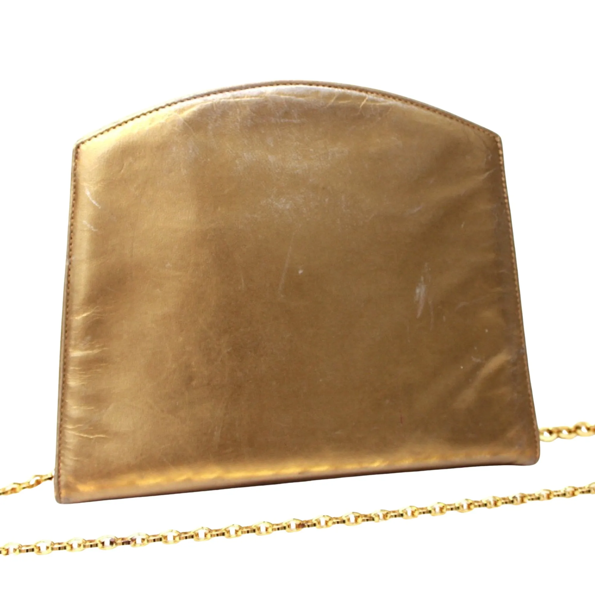 Salvatore Ferragamo Leather Shoulder Bag (Pre-Owned)
