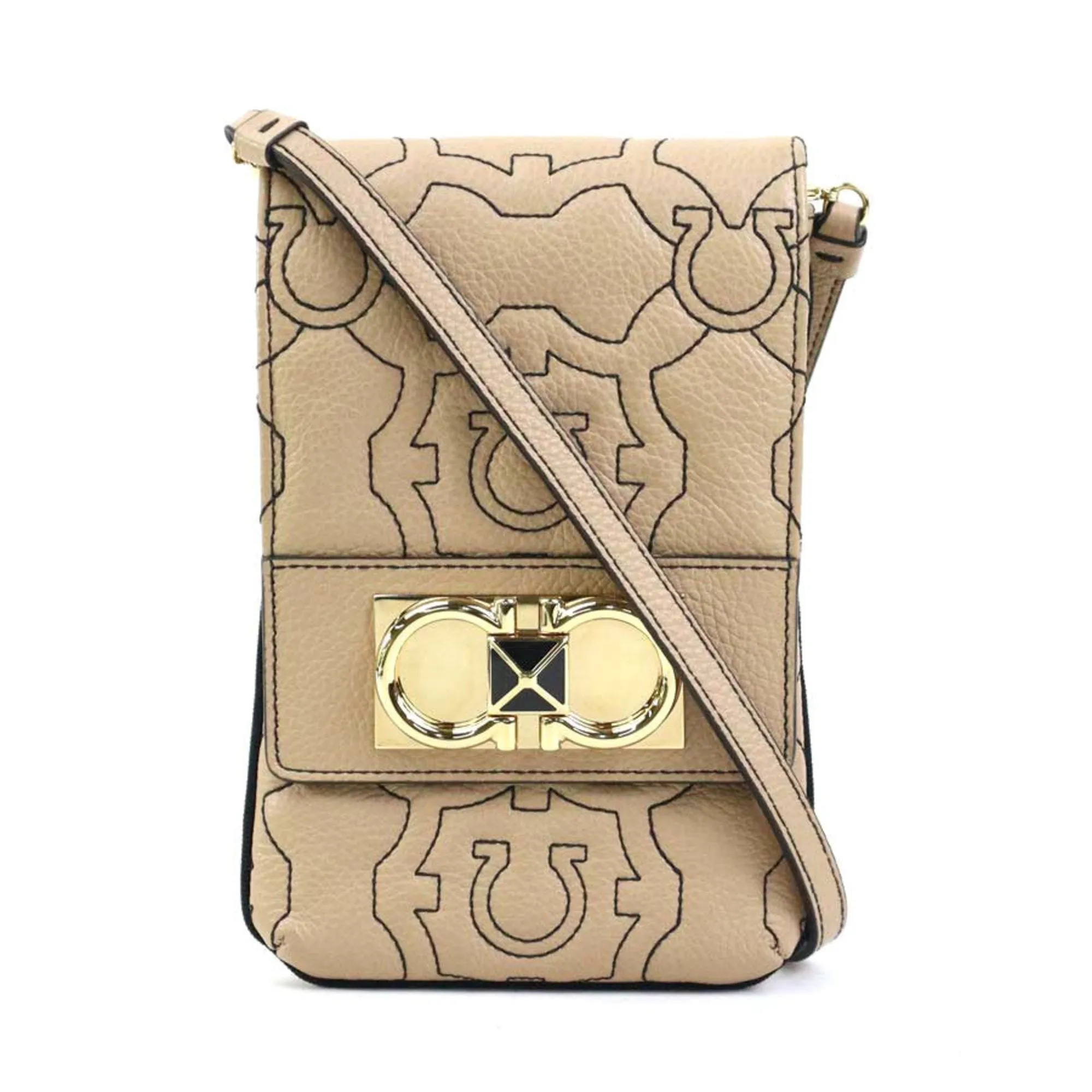 Salvatore Ferragamo  Leather Shoulder Bag (Pre-Owned)