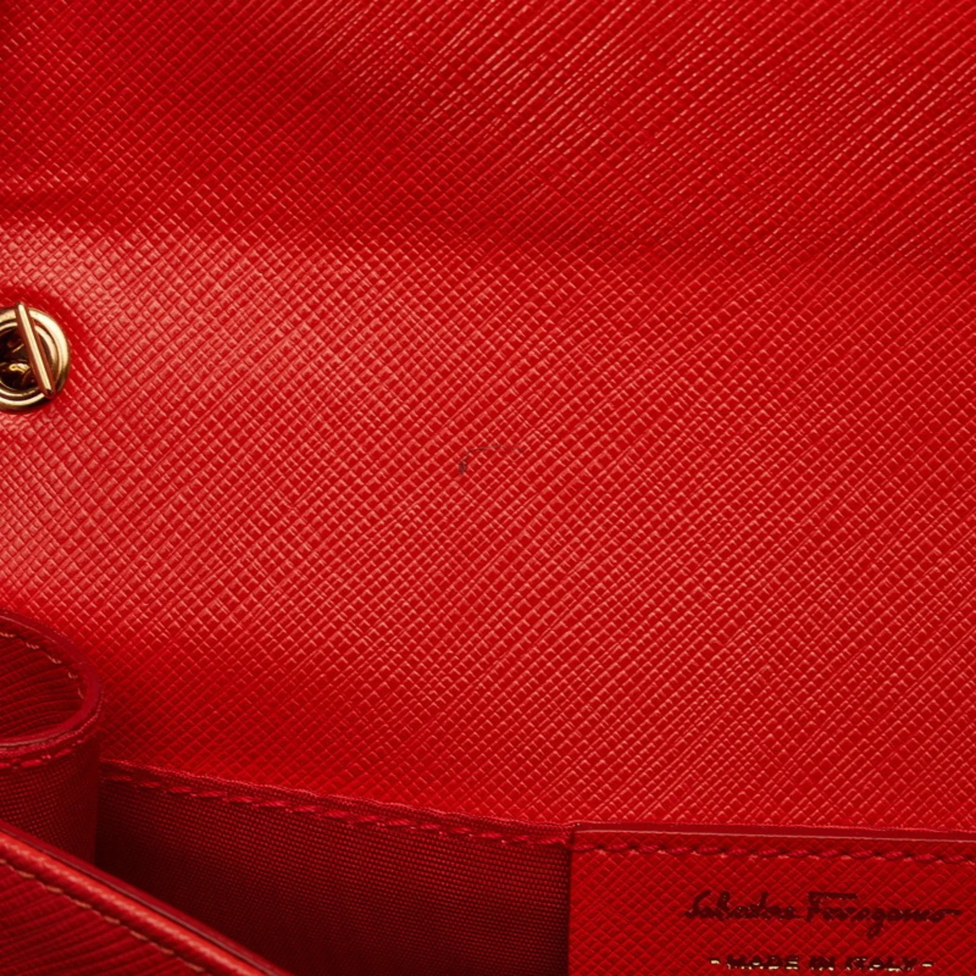 Salvatore Ferragamo Leather Shoulder Bag (Pre-Owned)