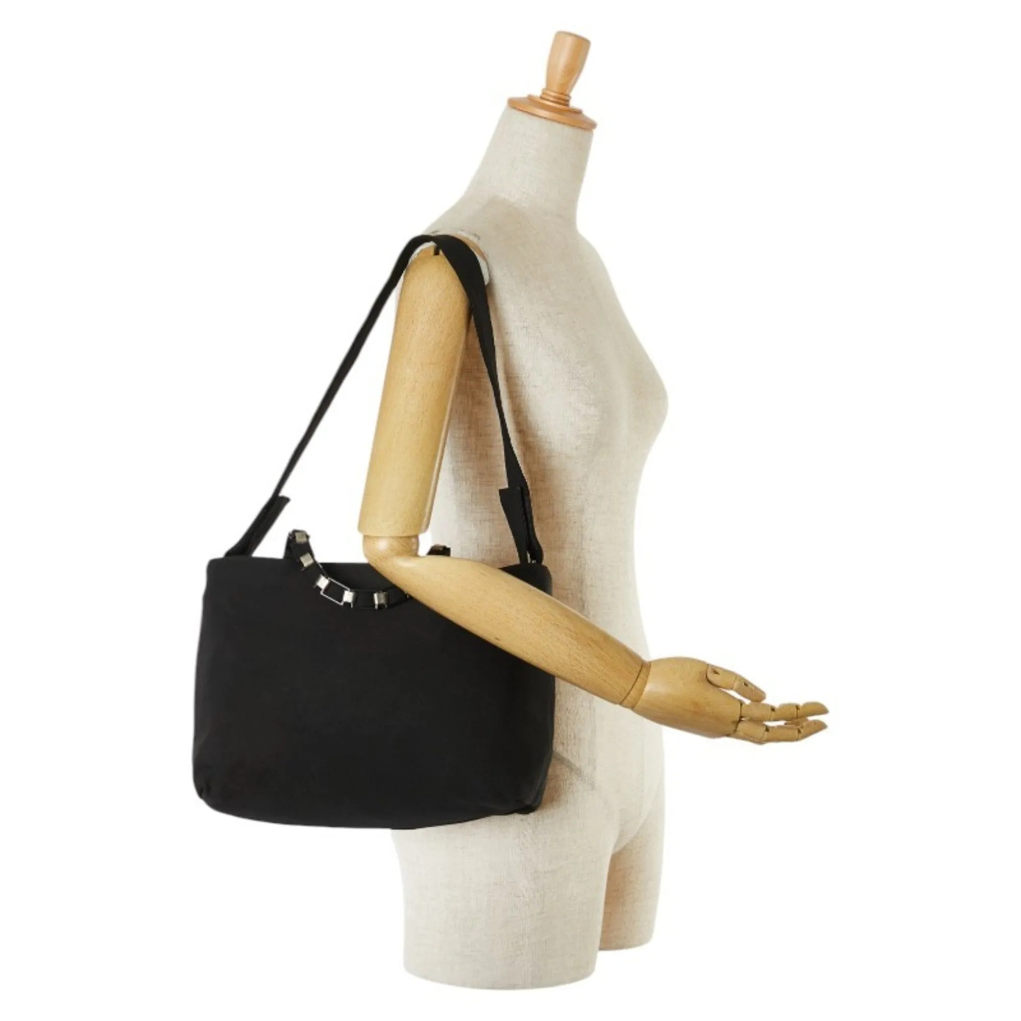 Salvatore Ferragamo  Nylon Handbag Shoulder Bag (Pre-Owned)