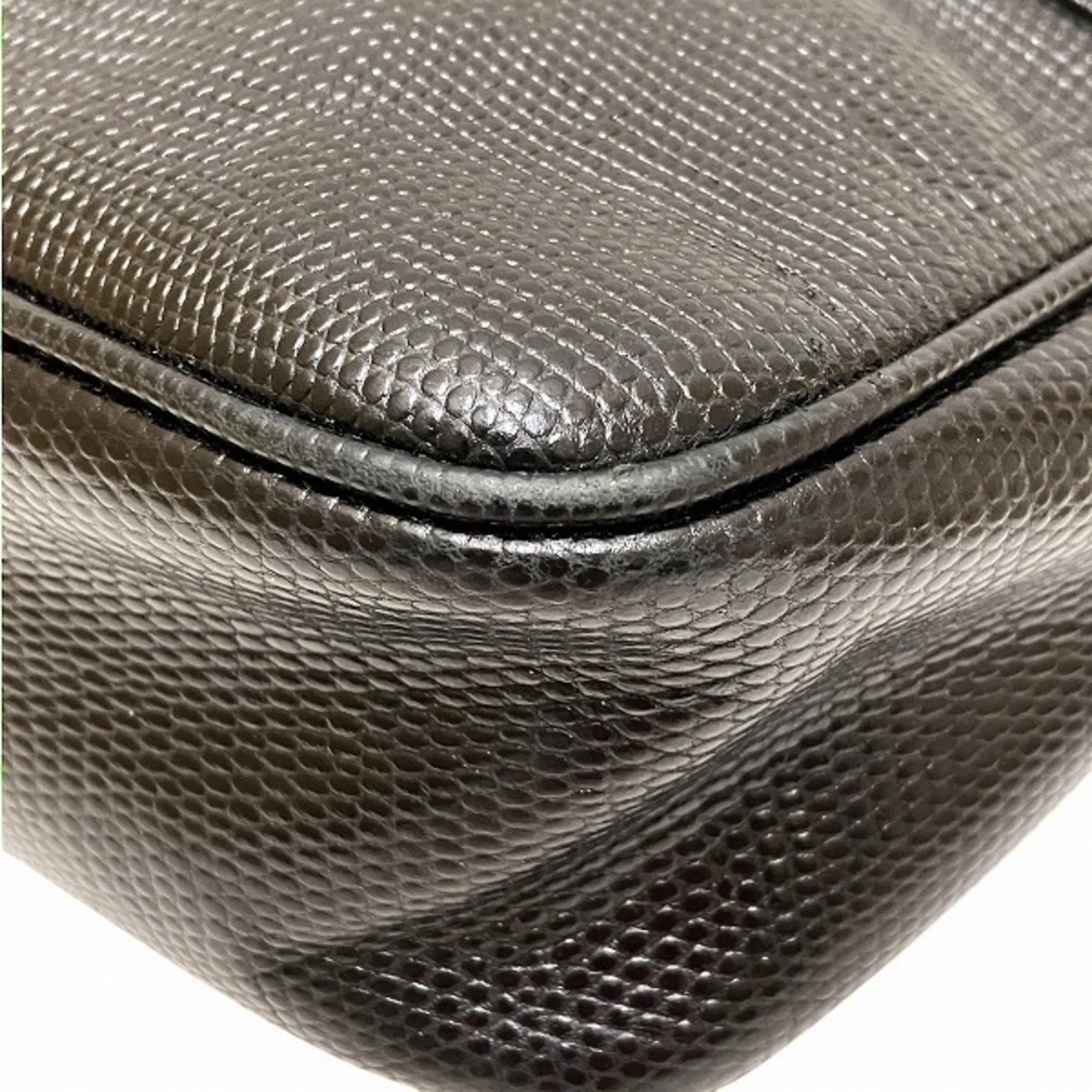 Salvatore Ferragamo Vara Leather Shoulder Bag (Pre-Owned)