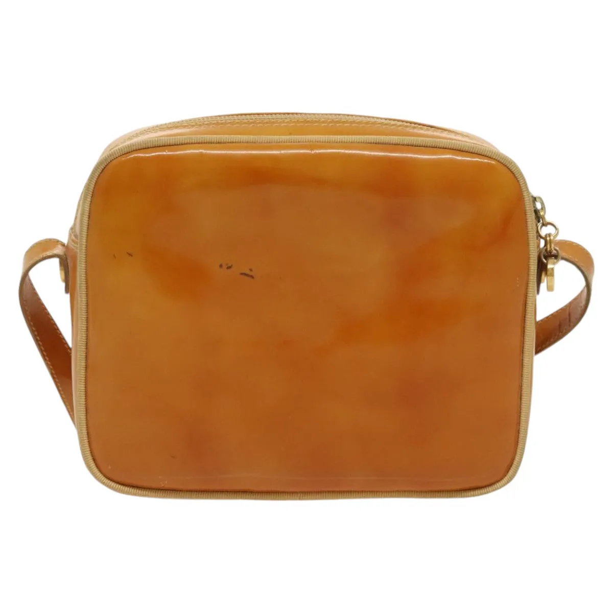 Salvatore Ferragamo Vara  Patent Leather Shoulder Bag (Pre-Owned)