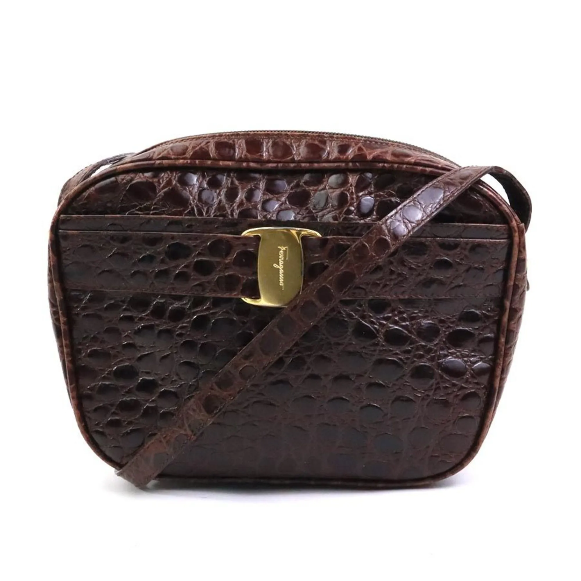 Salvatore Ferragamo Vara Shoulder Bag (Pre-Owned)