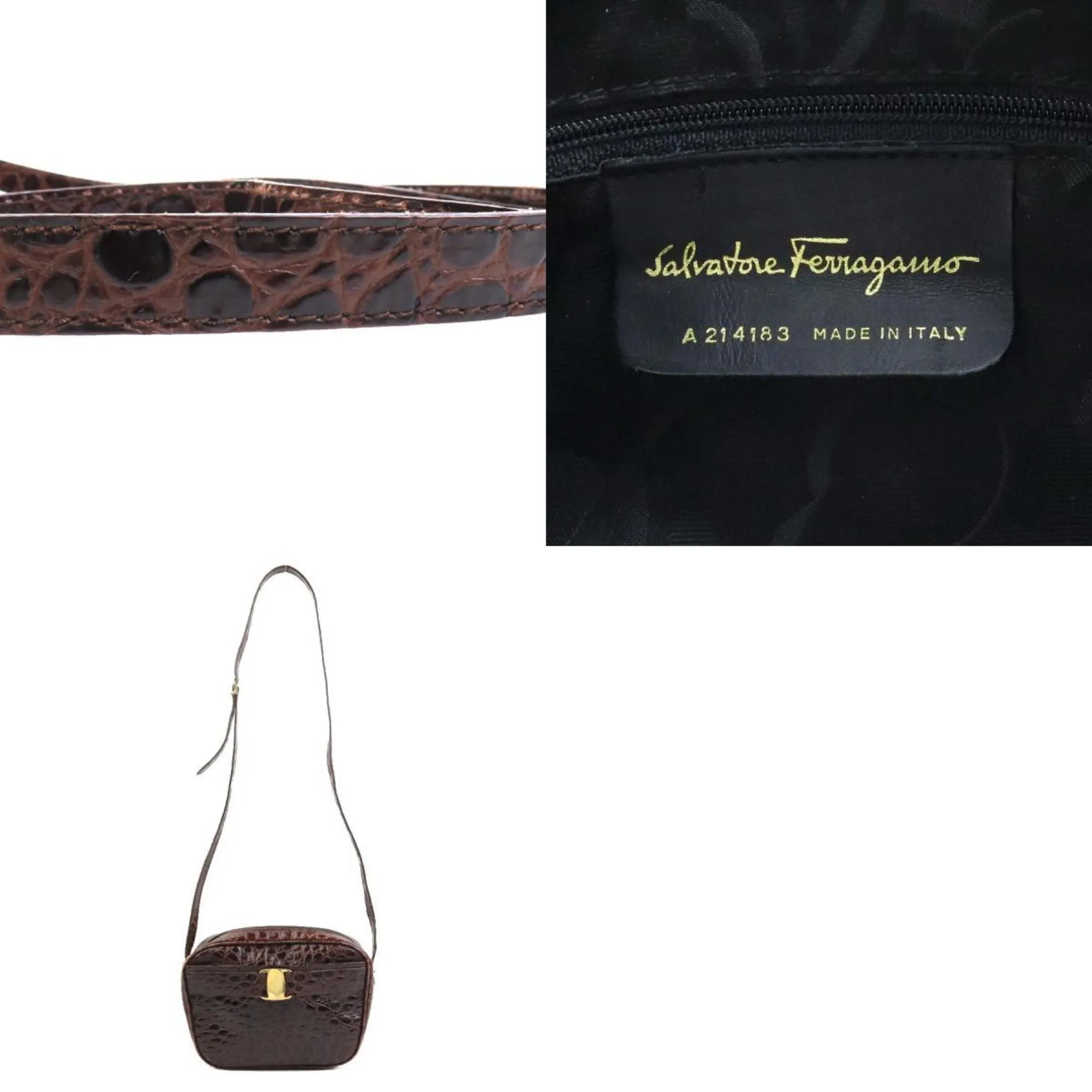 Salvatore Ferragamo Vara Shoulder Bag (Pre-Owned)