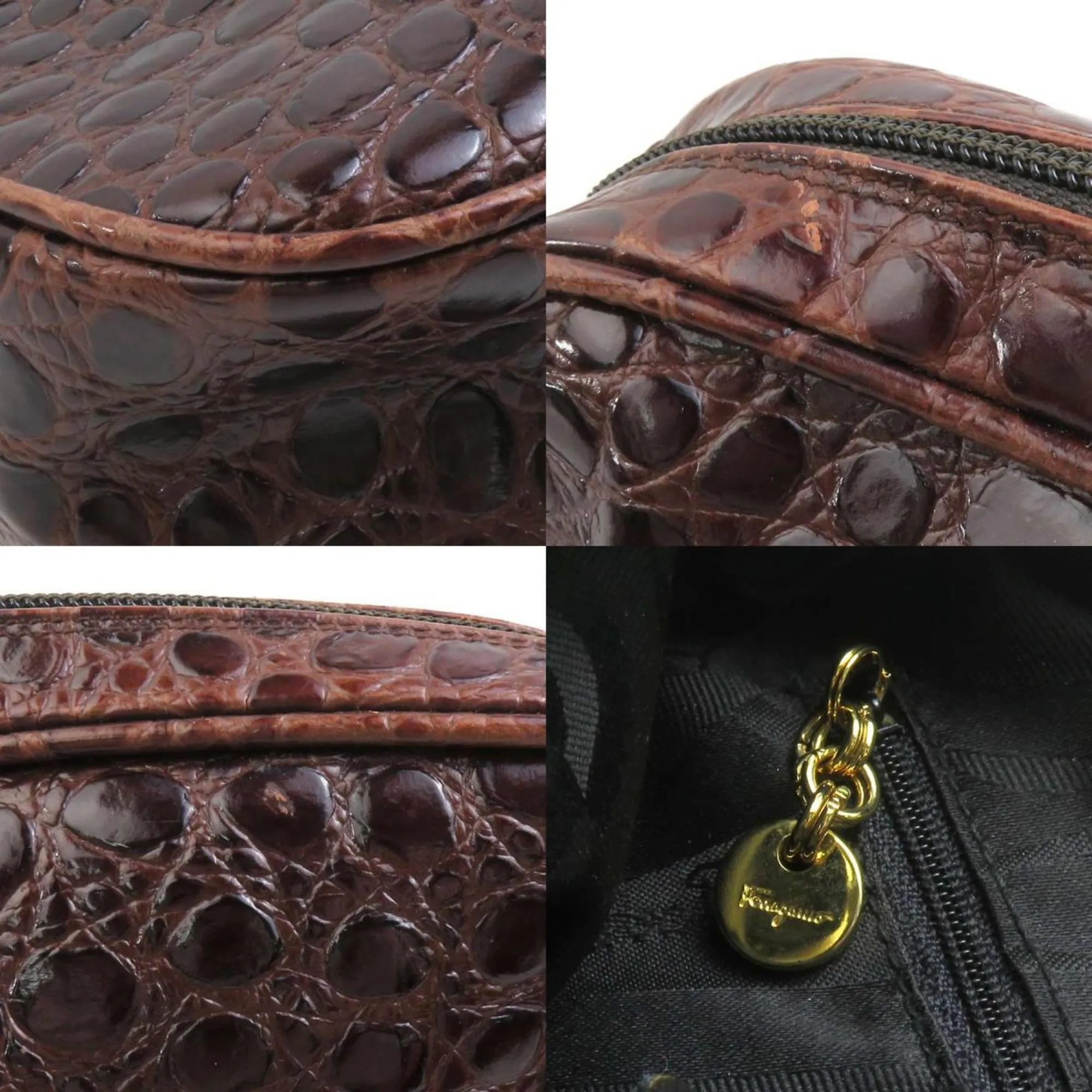 Salvatore Ferragamo Vara Shoulder Bag (Pre-Owned)